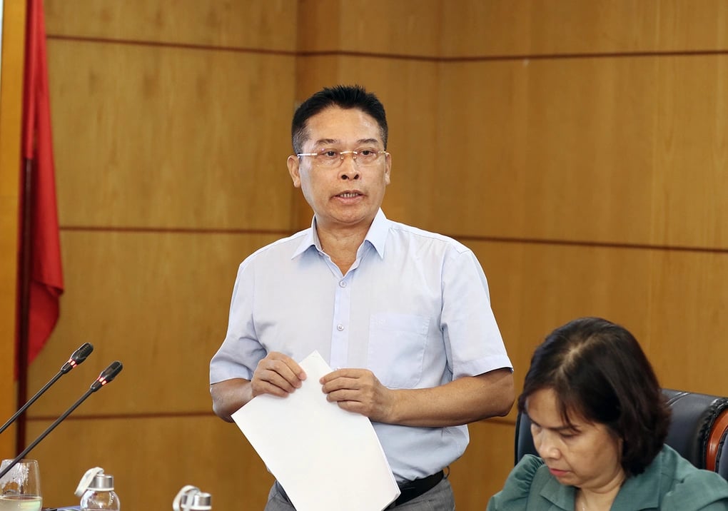 smalla-chinh-1687162389887-170410_124.jpg Ông Đào Trung Chính, Cục trưởng Cục Quy hoạch và Phát triển tài nguyên đất, Bộ Tài nguyên và Môi trường. Ảnh: Đình Trung.