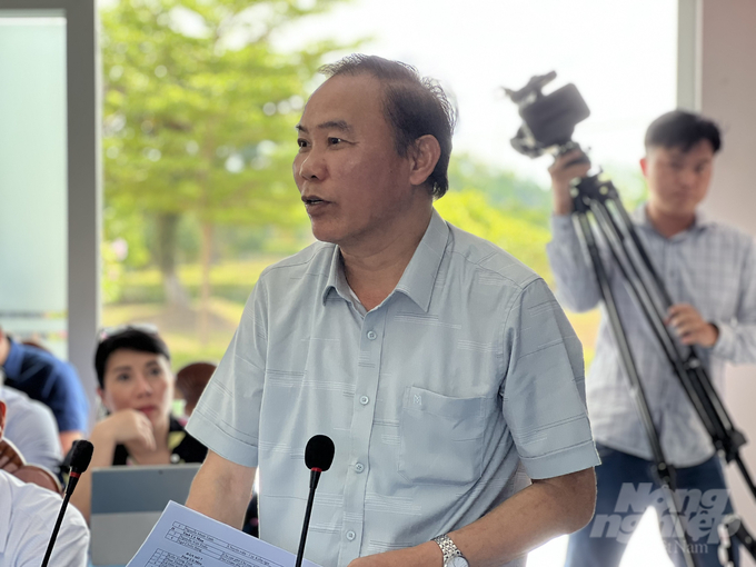 z4464739003154_328f5b0849b497f3d40092e823d05142-160839_245.jpg Thứ trưởng Bộ NN-PTNT Phùng Đức Tiến. Ảnh: Trọng Linh.