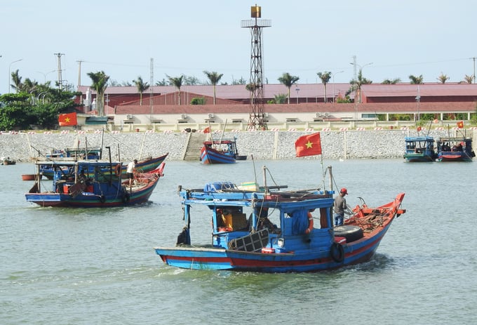 tau-ca-102017_248.jpg Theo quy định, tàu cá có chiều dài từ 12m trở lên phải được đăng kiểm, phân cấp và cấp giấy chứng nhận an toàn kỹ thuật trước khi vươn khơi. Ảnh: Thanh Nga.