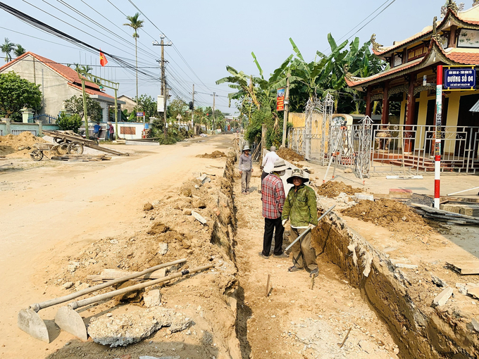2-122316_722.jpeg Huyện Duy Xuyên tiếp tục hoàn thiện cơ sở hạ tầng nhằm đảm bảo đáp ứng được chuẩn theo bộ tiêu chí mới. Ảnh: L.K.