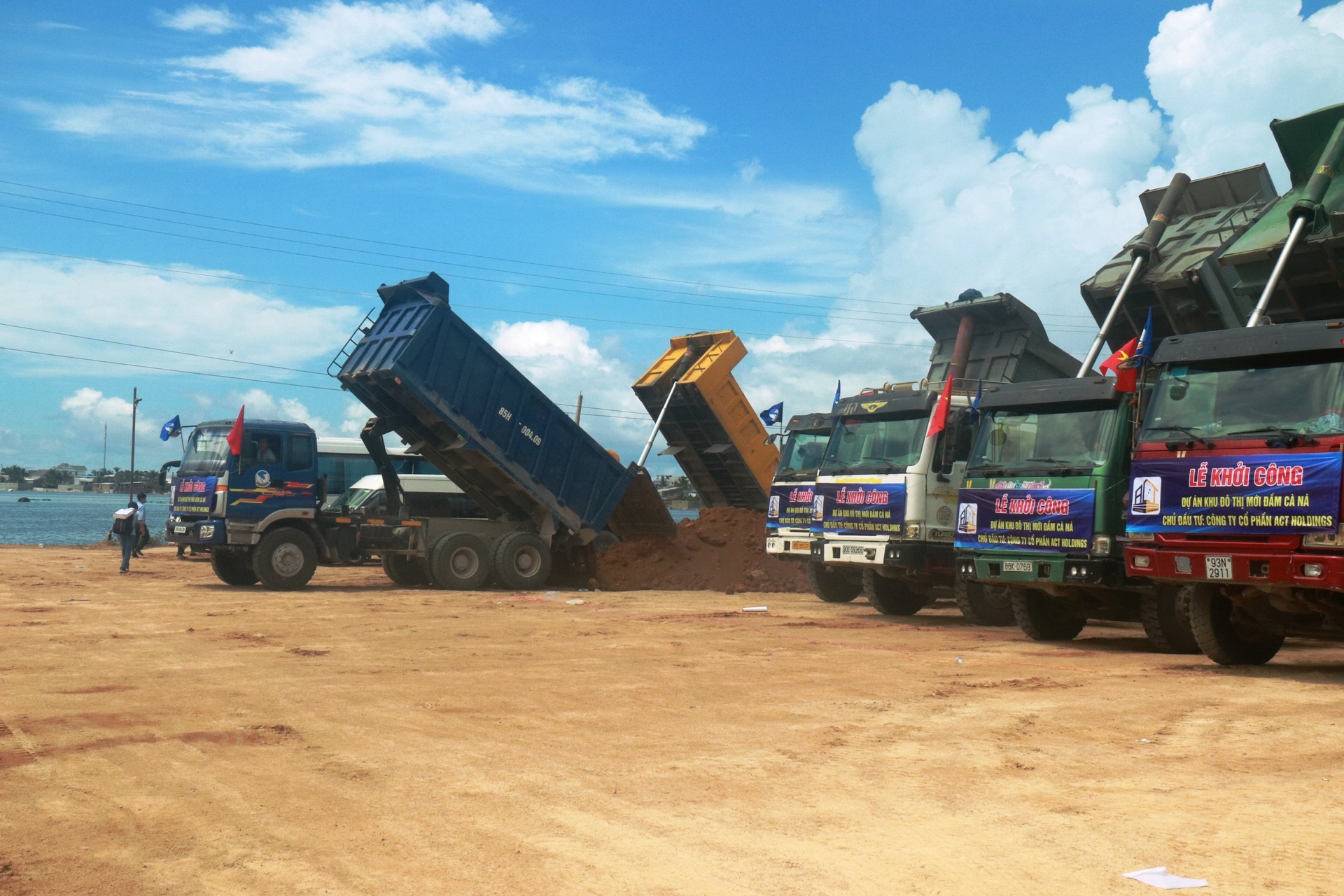 z4499339126721_455cc2ac0469b63b293e7dcd9e867437-204527_406.jpg Dự án Khu đô thị mới đầm Cà Ná do Công ty Cổ phần ACT Holdings làm chủ đầu tư, có quy mô diện tích đất là 64,46ha. Ảnh: PV.