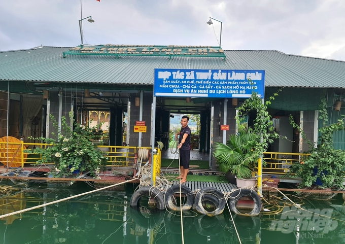 Một quãng sông vào du lịch làng chài. Ảnh: Đào Thanh.