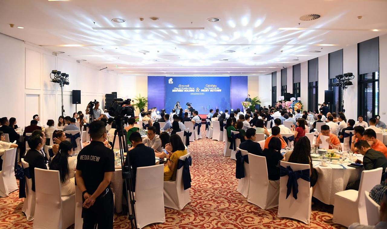 Reatimes Holding chính thức giới thiệu quy hoạch dự án 'Khu nhà thương mại liên kế HDB', tên thương mại là Palmy Biztown.