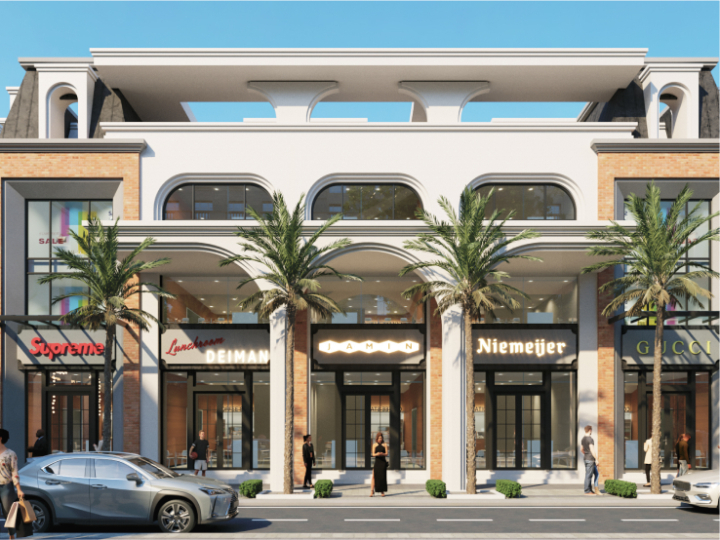 Dự án Palmy Biztown tọa lạc tại đường Phan Trọng Tuệ, Hà Nội. Ảnh: RH. 