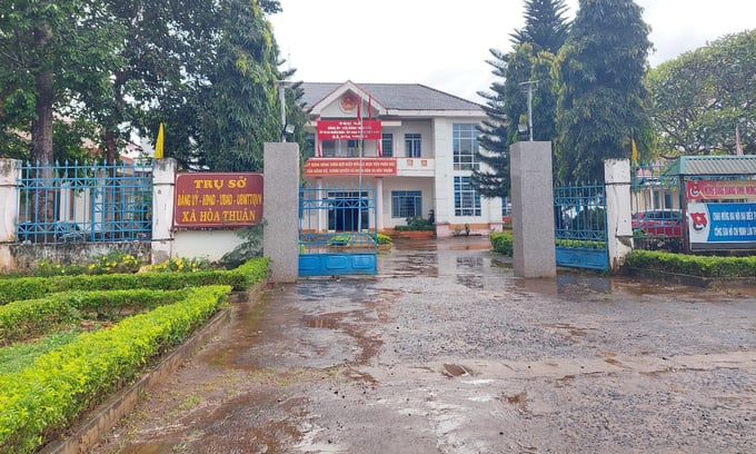 z4567645276329_7c97259e82a64e05bc274df3c0285894-092637_846.jpg Hòa Thuận đang tiếp tục hoàn thiện các tiêu chí để được công nhận NTM kiểu mẫu vào năm 2024. Ảnh: Quang Yên.