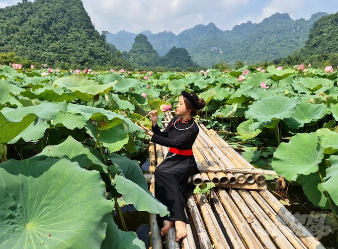 6-082844_685-082845.jpg Lâm Bình đang đẩy mạnh phát triển du lịch nông thôn. Ảnh: Đào Thanh.