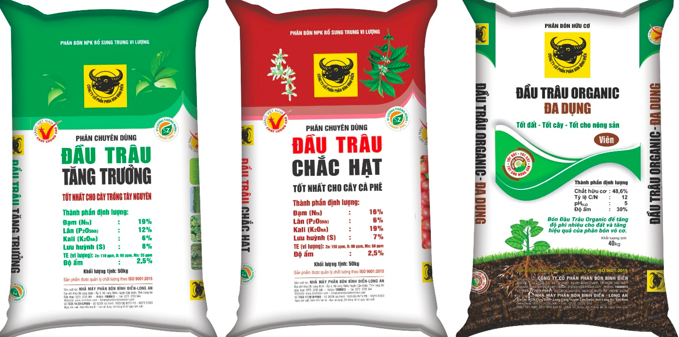 Bộ ba sản phẩm Đầu Trâu.