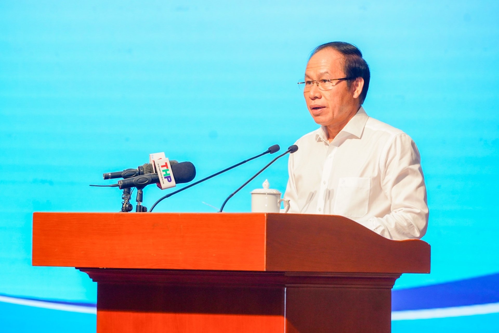 hai-phong-2-161532_229.jpg Ông Lê Tiến Châu - Bí thư Thành ủy Hải Phòng khẳng định vai trò nổi bật và sự đồng hành của cộng đồng doanh nghiệp đã đóng góp to lớn cho sự phát triển của Hải Phòng những năm qua. Ảnh: Đinh Mười.