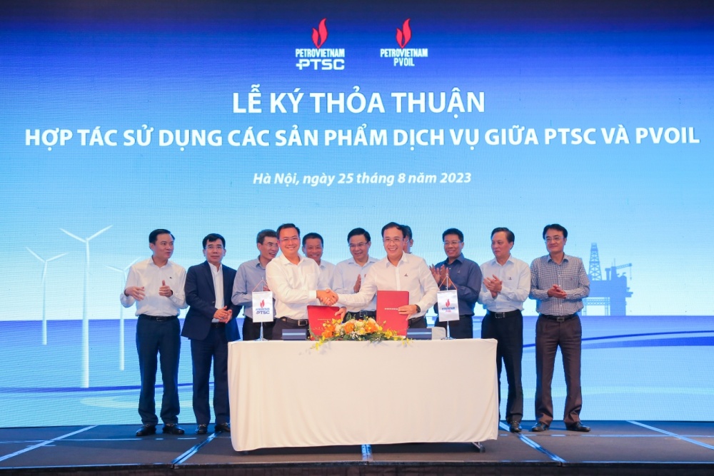 thnn-161109_962.jpg Ký kết thỏa thuận hợp tác giữa PTSC và PVOIL.