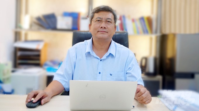 Dr. Tran Minh Hai, Vice Rector of the Institute for Public Policy and Rural Development under the Ministry of Agriculture and Rural Development. Photo: Nguyen Thuy.