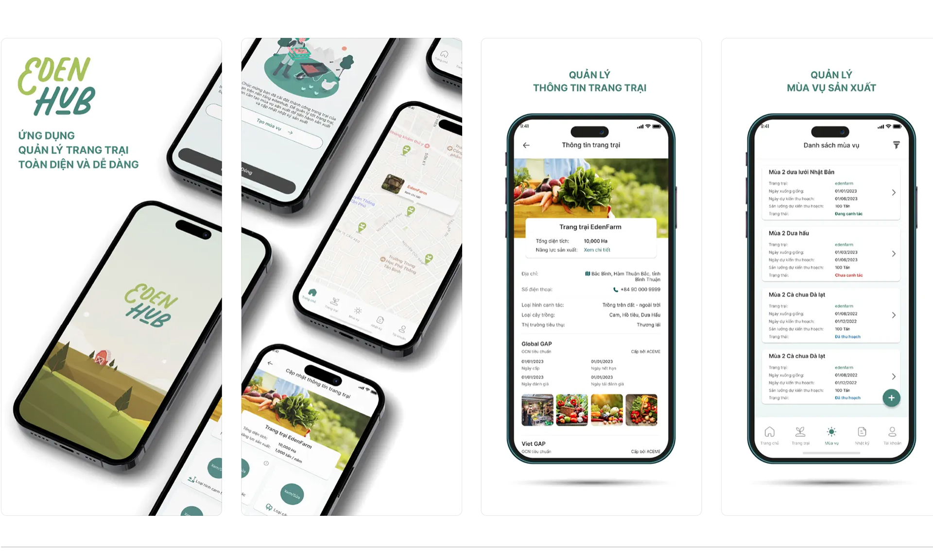Giao diện tải ứng dụng Eden Hub trên App Store.