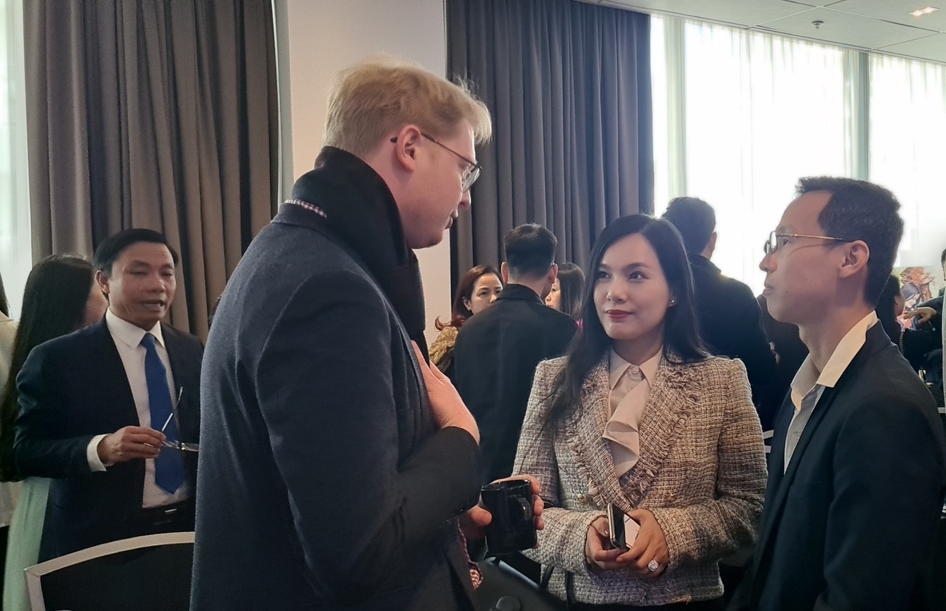 Chuỗi sự kiện giúp doanh nghiệp hai nước có cơ hội trao đổi, giao thương. Ảnh: PN.