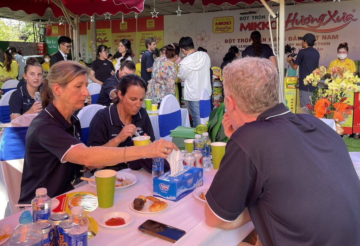 Vietnamese bread is enjoyed by many Australian farmers. Photo: T.Q.