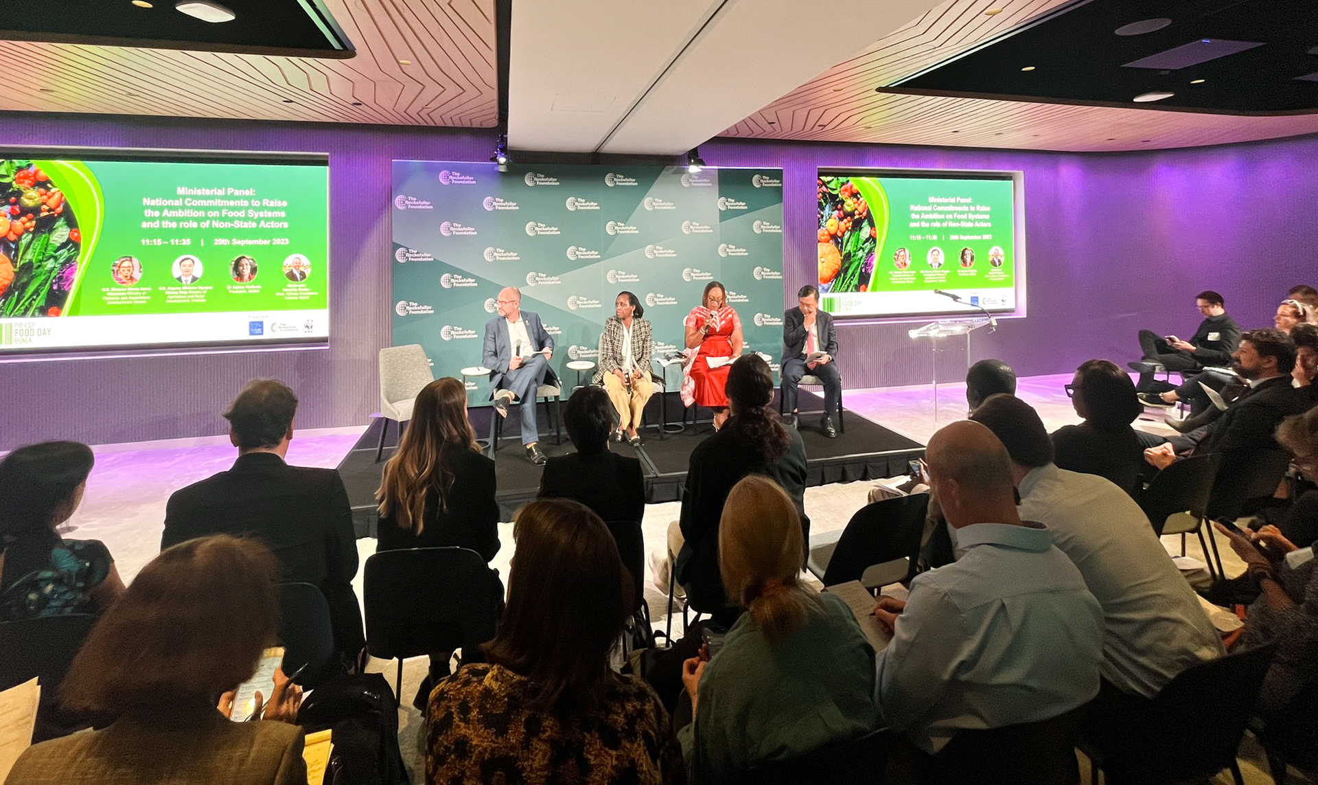 Food Day is an event that connects senior leaders to share and learn from other countries' experiences. Photo: ICD.