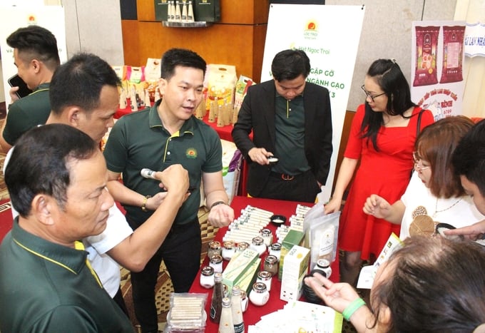Tập đoàn Lộc Trời có năng lực đảm bảo sản lượng 4,5 triệu tấn lúa/năm, 10 nhà máy chế biến đảm bảo cung ứng 1,5 triệu tấn gạo/năm cho thị trường nội địa và xuất khẩu. Ảnh: Trung Quân.
