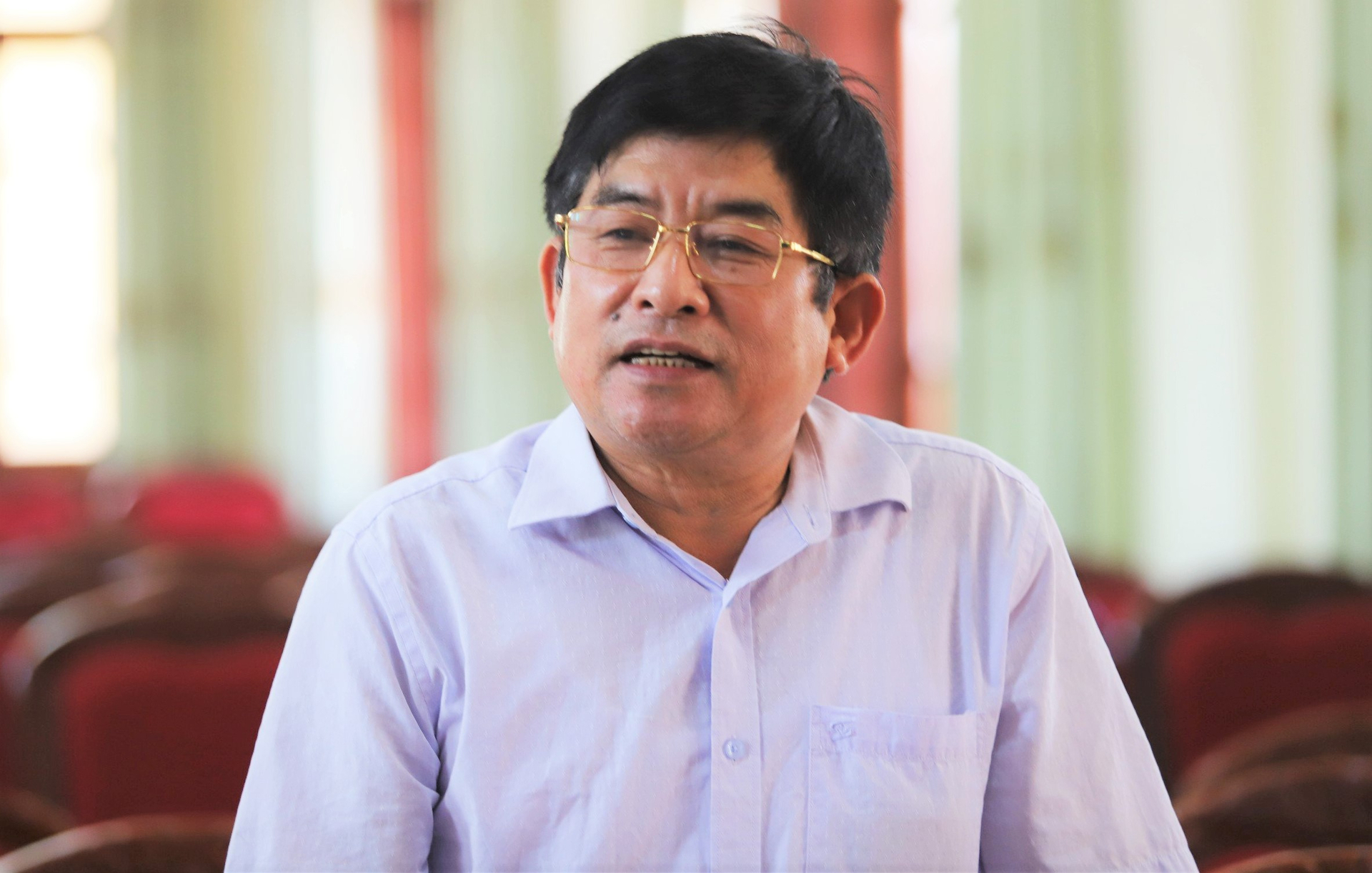 ql12-094315_298.jpg Ông Lâm Hoàng Linh, Phó giám đốc Chi nhánh BOT tuyến tránh TP Vinh (CIENCO 4) lý giải nguyên nhân chậm trễ khắc phục là do khó khăn về tài chính.