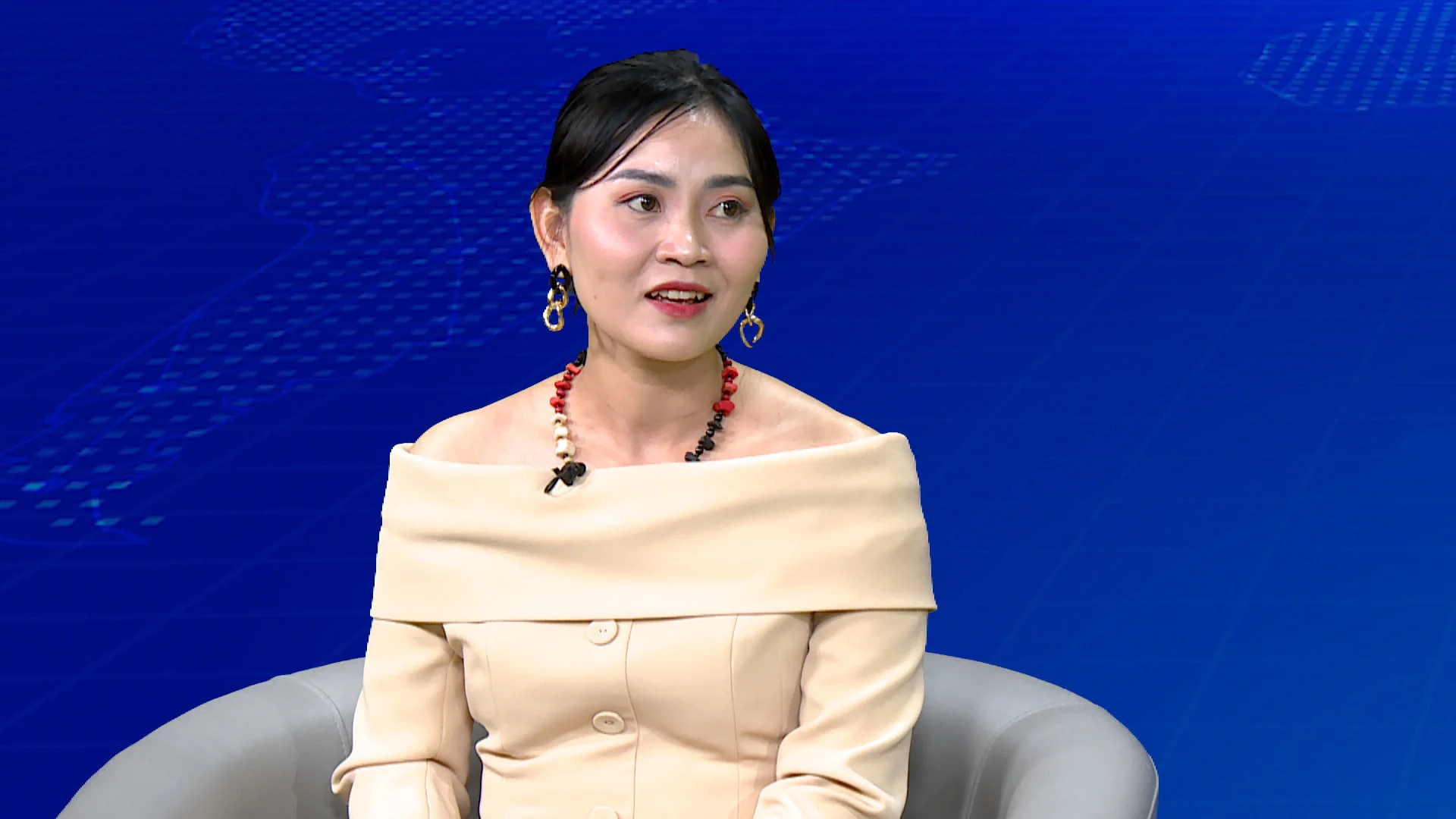 Mrs. Nguyen Thi Huyen shared about the importance of branding at a seminar organized by Industry and Trade Magazine.