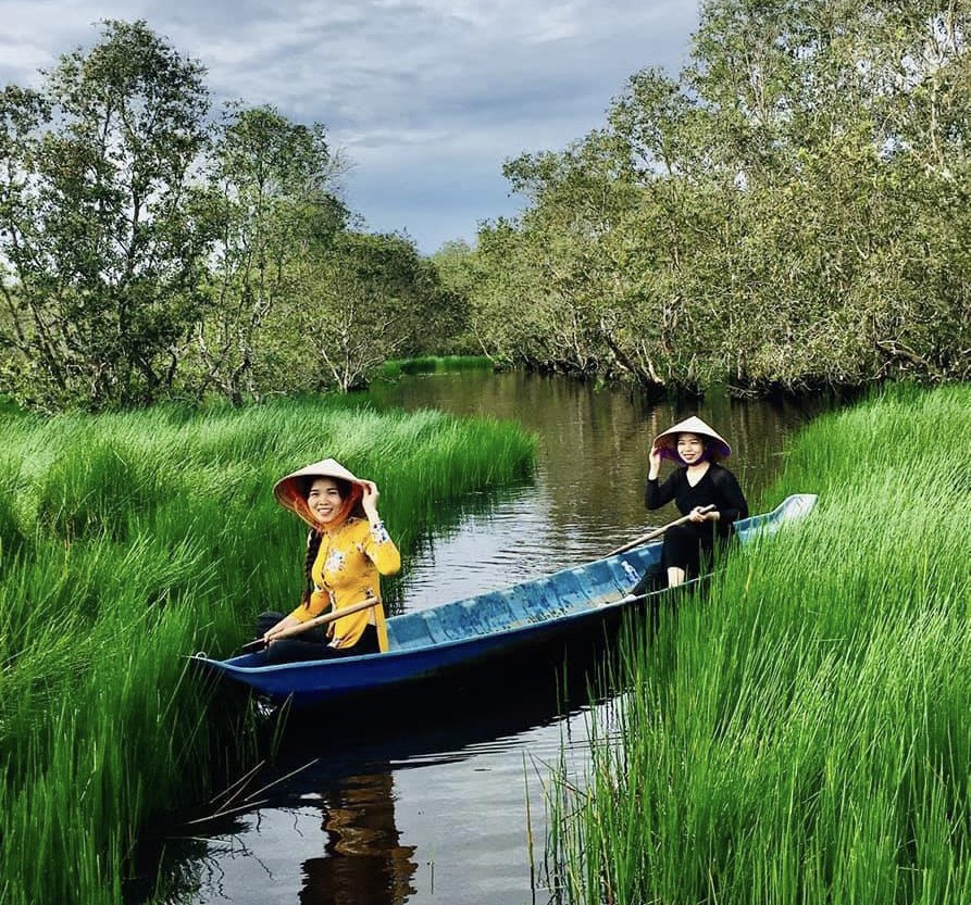 It is necessary to awaken the tourism potential at U Minh Ha National Park. Photo: Trong Linh.