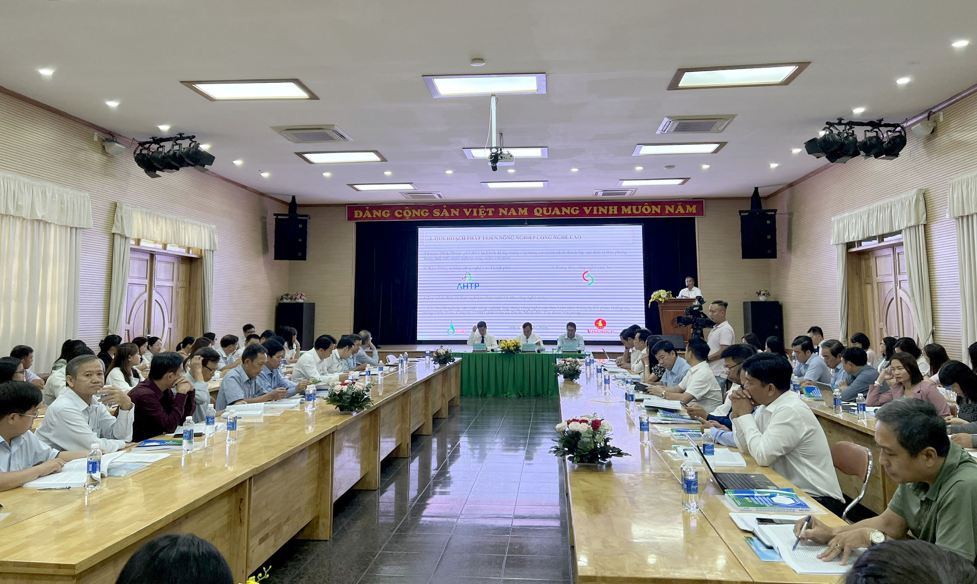Workshop Status quo and developing high-tech agricultural solutions in Ho Chi Minh City until 2030, vision to 2045.Photo: Son Trang.