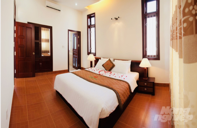 anh-3-144827_860-144827.jpg Hầu hết các phòng nghỉ đều lấy sáng tự nhiên. Ảnh: Phương Anh.
