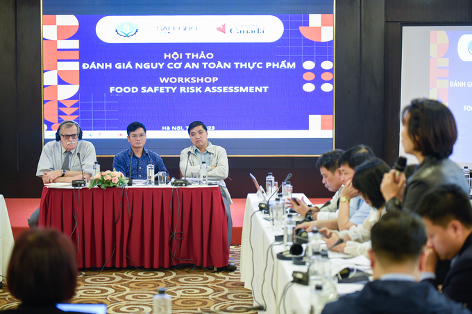 _dsc7817-143658_982.jpg Hội thảo 'Đánh giá nguy cơ an toàn thực phẩm' ngày 7/11 tại Hà Nội. Ảnh: Quỳnh Chi.