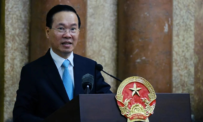 The President raised three concerns in developing craft villages today. Photo: Bao Thang.