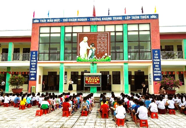 truong-tieu-hoc-tri-trung-anh-thanh-xuan-103623_999.jpg Trường tiểu học xã Tri Trung. Ảnh: Thanh Xuân.