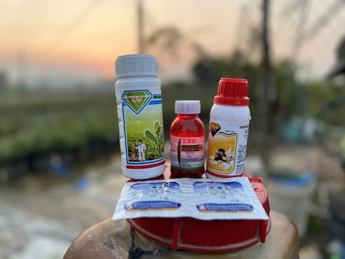 Hiện nay, xuất hiện hiện tượng buôn bán thuốc BVTV cấm, thuốc ngoài danh mục… bằng hình thức bán hàng giữa người mua và người bán không trực tiếp giao dịch mà thông qua điện thoại, online, ship hàng. Ảnh: Hoàng Anh.