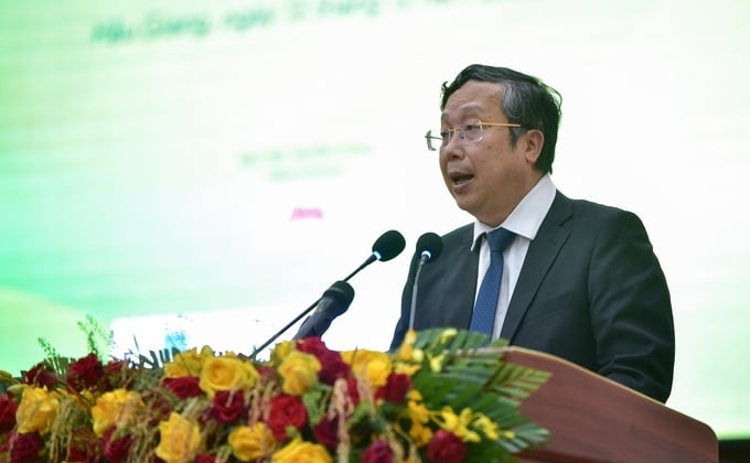 Deputy Minister of Agriculture and Rural Development Hoang Trung.