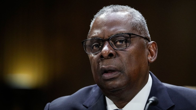 gettyimages-1756543617-085110_857.jpg Bộ trưởng Quốc phòng Mỹ Lloyd Austin. Ảnh: CNN.