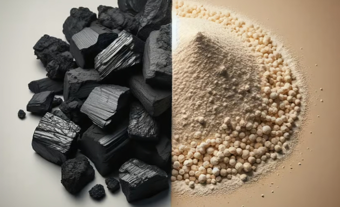 Researchers have created what they say is a cost-effective way to create livestock feed proteins from coal.