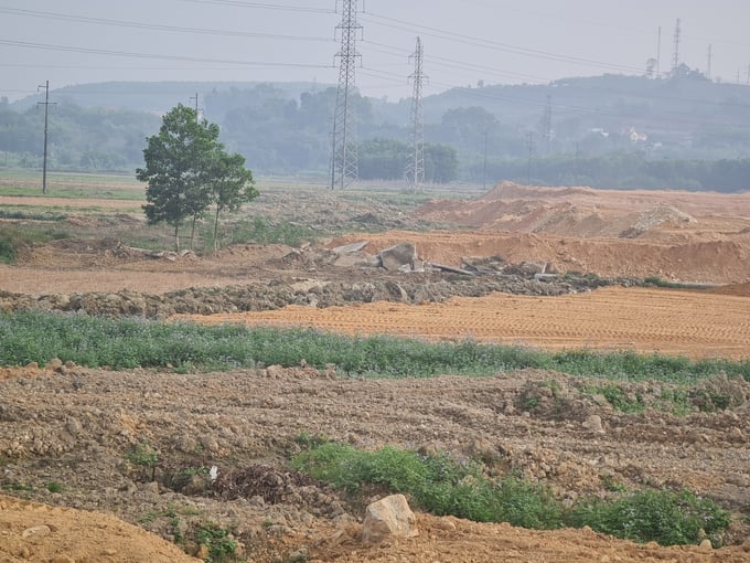dk3-140334_576.jpg Đất trồng lúa chuyển thành dự án đô thị được bồi thường, hỗ trợ với giá khoảng 97 triệu đồng/sào. Ảnh: PV.
