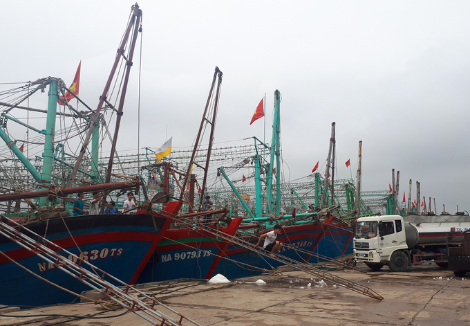 20190222_091448-030311_926.jpg Xử lý nghiêm các chủ tàu cố tình vô hiệu hóa thiết bị giám sát hành trình là nhiệm vụ căn cơ của ngành thủy sản Nghệ An. Ảnh minh họa: Khôi An.