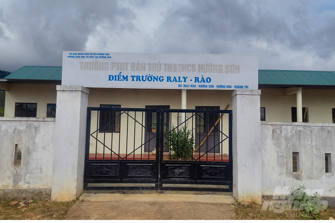 20240114_141824-223020_641-223020.jpg Điểm trường Raly- Rào hoang phế. Ảnh: Võ Dũng.