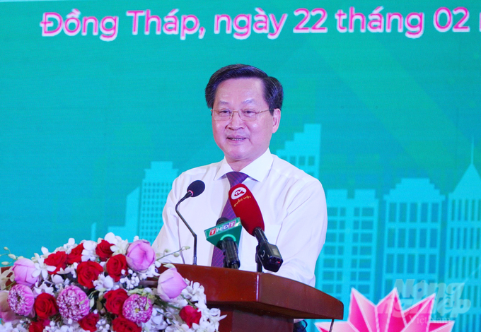 anh-1-152130_51-152130.jpg Phó Thủ tướng Chính phủ Lê Minh Khái phát biểu chỉ đạo tại hội nghị. Ảnh: Lê Hoàng Vũ.