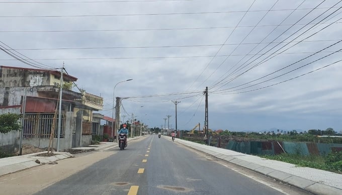 Nông thôn mới kiểu mẫu ở xã Đồng Thái, huyện An Dương. Ảnh: Đinh Mười.
