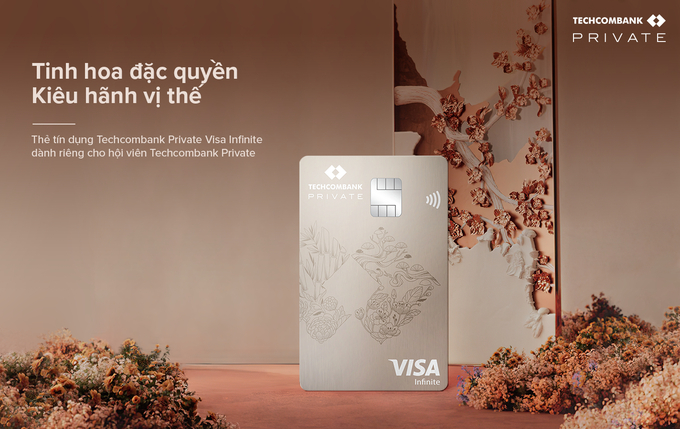 mai_option-1-2-075112_841.jpeg Thẻ tín dụng Techcombank Private Visa Infinite. Ảnh: Techcombank.