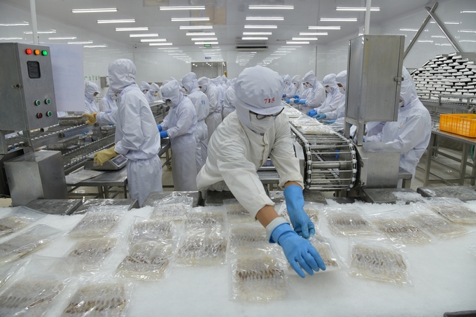 Các doanh nghiệp xuất khẩu thủy sản cần tập trung đẩy mạnh các chứng nhận quốc tế về vệ sinh an toàn thực phẩm, phát triển bền vững... nhằm đáp ứng nhu cầu và xu hướng tiêu dùng hiện nay. Ảnh: Hồng Thắm.