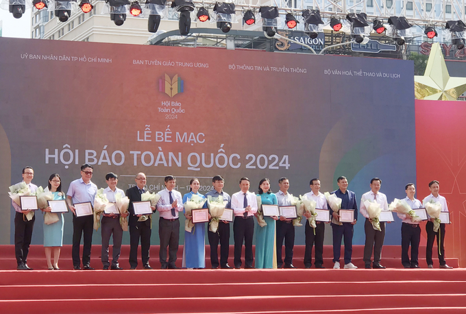 Hội Báo toàn quốc năm 2024 có quy mô lớn nhất từ trước tới nay. Ảnh: Kiên Trung.