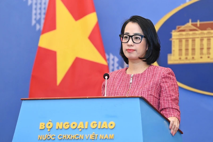 6b73bd01-6286-4568-bab9-3c8b8dbd4624-1791jpeg-104158_406.jpg Người phát ngôn Bộ Ngoại giao Việt Nam Phạm Thu Hằng.