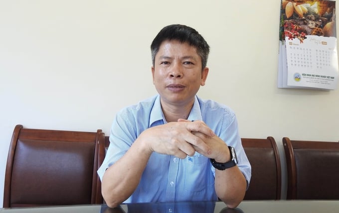TS Cao Anh Đương, Viện trưởng Viện Nghiên cứu Mía đường (SRI). Ảnh: Thanh Sơn.