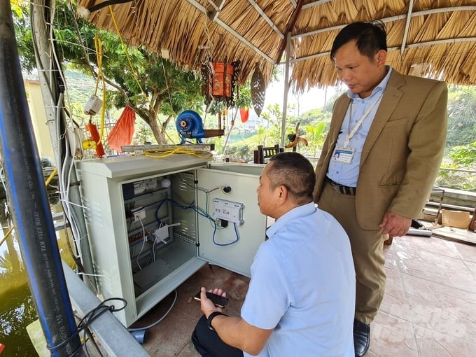 The application of scientific and technical advances in agricultural production is promoted in Phu Luong. Photo: Dao Thanh.