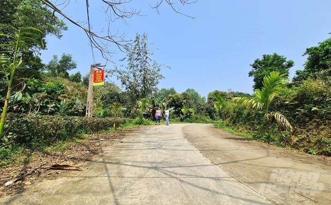 Currently, Phu Luong district has two towns, Du town and Giang Tien town, meeting civilized urban criteria, and 13/13 communes meeting new rural commune criteria. Photo: Dao Thanh.