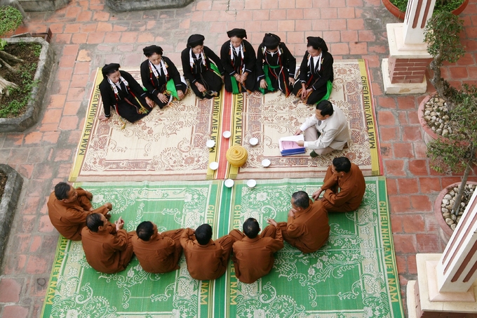 Sọong Cô không chỉ là tinh hoa văn hoá mà còn là nền tảng tinh thần của đồng bào dân tộc Sán Dìu. Ảnh: Thái Sinh.
