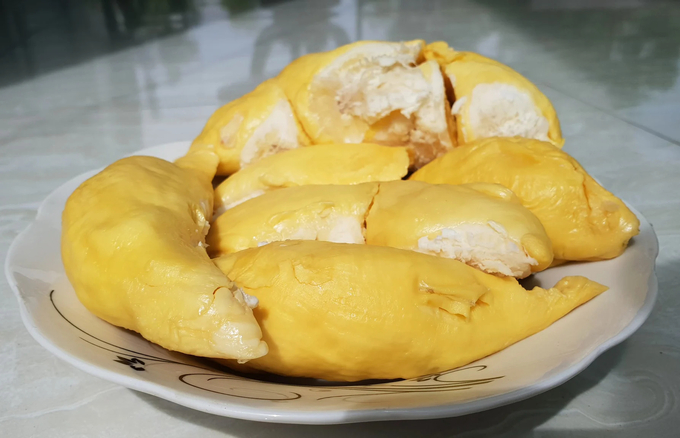 Durian is considered the 'king of fruits' by the Chinese. Photo: Son Trang.