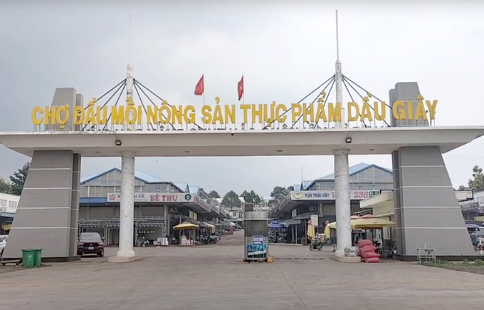 phat-trien-logistics-nong-san-de-thuc-day-xuat-khau-100430_222.jpg Chợ đầu mối nông sản, thực phẩm Dầu Giây (Đồng Nai), một mô hình trung tâm logistics phục vụ nông sản. Ảnh: Sơn Trang.