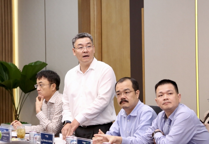 image001-135602_799.jpg Ông Lê Mạnh Cường - Tổng Giám đốc PTSC - báo cáo hoạt động SXKD.