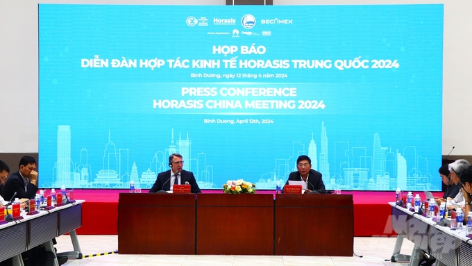img_4277-145606_851-145607.jpg Diễn đàn Hợp tác Kinh tế Horasis Trung Quốc 2024 là cơ hội để các doanh nghiệp Việt Nam và Trung Quốc có cơ hội gặp gỡ, giao lưu, thu hút đầu tư. Ảnh: Trần Phi.