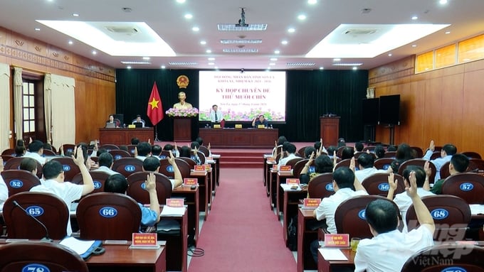 hdnd-1-170024_660-170024.jpg Dự án trang trại chăn nuôi lợn công nghệ cao Minh Thúy Cò Nòi vừa được đưa vào 'Danh mục bổ sung công trình, dự án cho phép chuyển mục đích sử dụng đất' tại kỳ họp chuyên đề thứ 19, HĐND tỉnh Sơn La khóa XV diễn ra vào 17/4 vừa qua. Ảnh: Quang Dũng.