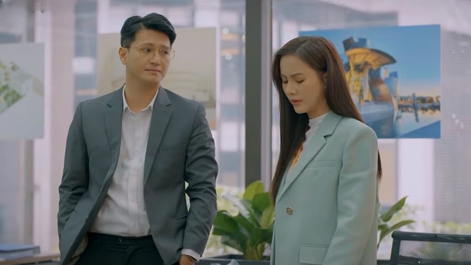 Giang không kìm được lòng khi Hiệp ngày càng quan tâm đến Duyên. Ảnh CMH
